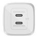 BELKIN 65W PD PPS Dual USB-C GaN Charger