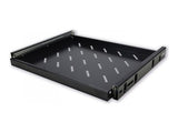 MCL 19p 1U black sliding tray for rac