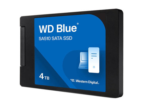 WD Blue SA510 SSD 4To SATA III 6Gb/s cased 2.5p 7mm internal single-packed