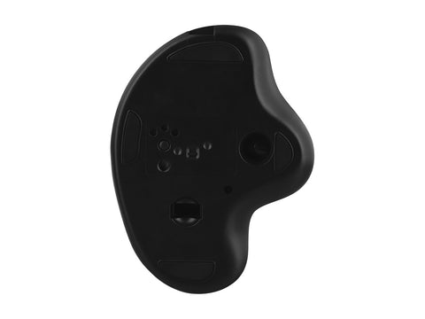 TNB ERGO DUAL CONNECT rechargeable ergonomic trackball mouse black