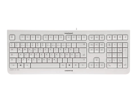CHERRY KC1000 corded Keyboard USB ultraflat grey (PN)