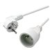 MCL Schuko extension cable - 5m White