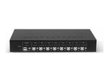 LINDY 8 Port DisplayPort 1.2 USB 2.0 KVM Switch Switches between up to 8 PCs from one display keyboard and mouse
