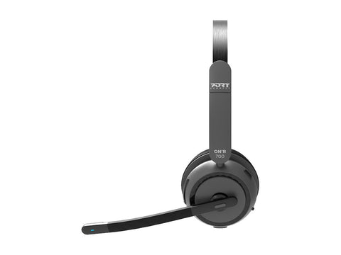PORT DESIGNS Binaural Headset Bluetooth With Base - Pro