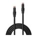 LINDY UTP Cat.6 Cable Black 7.5m