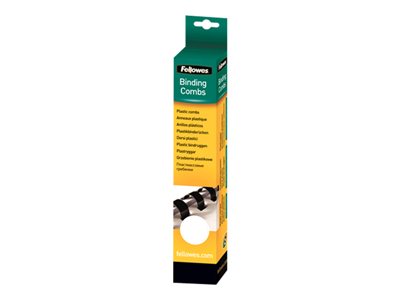 FELLOWES anneaux plastiques 10mm blanc