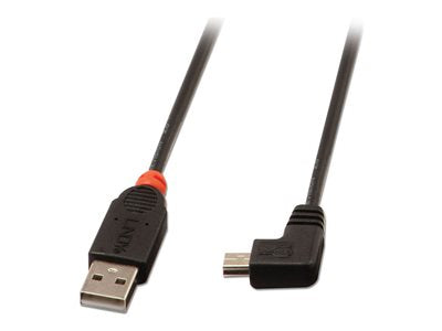 LINDY USB 2.0 Type A/Mini-B 90 0.5m