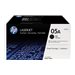 HP Toner 05A black 2-pack