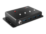 LINDY 4 Port USB 3.0 Metal Hub