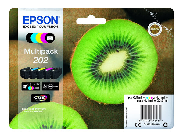 EPSON 1LB Multipack 5-farbig 202 Kiwi Clara Premium Ink