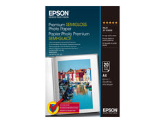 EPSON PREMIUM semi brillant photo papier inkjet 251g/m2 A4 20 feuilles pack de 1