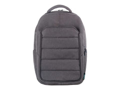 URBAN FACTORY Eco-designed laptop backpack made from recycled PET. Its structure is reinforced with high density foam