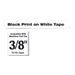 BROTHER RUBAN 9 MM NOIR/BLANC