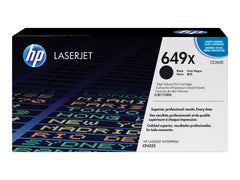 HP 649X original Color LaserJet Toner cartridge CE260X black high capacity 17.000 pages 1-pack