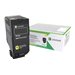 LEXMARK Toner Corporate Yellow 3k