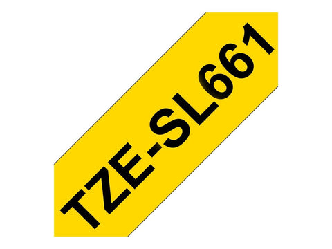 BROTHER TZeSL661 tape Black on Yellow 36mm