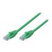 LINDY Cat.6 UTP Cable Green 10m