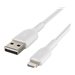 BELKIN Câble tressé Lightning USBA 0.15m