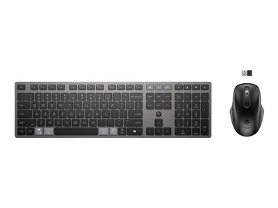 HP 725 Multi-Device Rchrg Wls Kbd Mouse