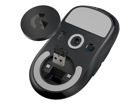 LOGITECH G PRO X SUPERLIGHT Gaming mouse right-handed optical 5 buttons wireless 2.4 GHz USB LIGHTSPEED receiver magenta