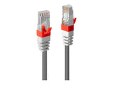LINDY S/FTP Cat.6A Cable Grey 0.5m LSOH incl. Testprotocol