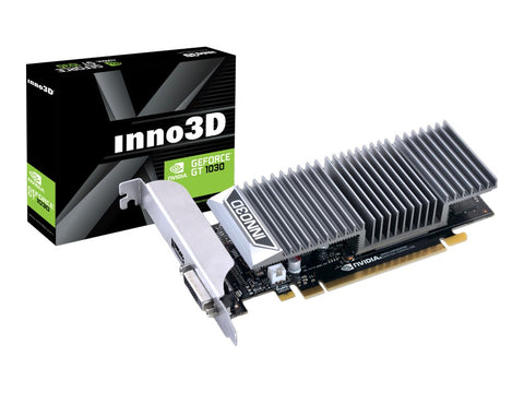 INNO3D GeForce GT 1030 2Go GDDR5 64-bit 6Gbps HDMI+DVI Heatsink