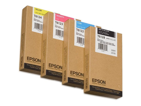 EPSON T6128 Ink Cartridge Matte Black Standard Capacity 220ml 1-pack