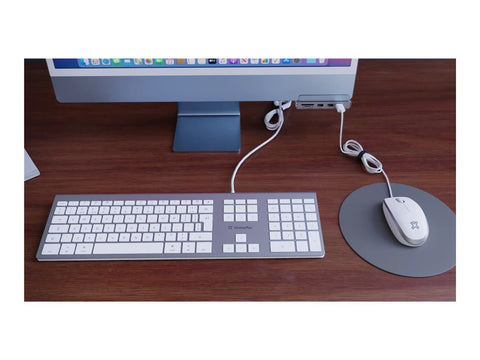 XTREMEMAC Clavier filaire USB type C pour iMac