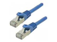 MCL RJ45 CAT7 S/FTP LSZH 0.15M Bleu
