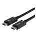 LINDY 1m Thunderbolt 4 Cable Passive Cbl
