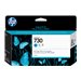 HP 730 130 ml Cyan Ink Cartridge