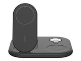 BELKIN Qi2 15w Magnetic 3in1 Stand Black