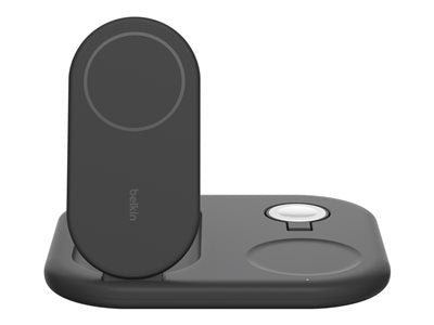BELKIN Qi2 15w Magnetic 3in1 Stand Black