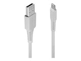 LINDY 0.5m USB to Lightning Cable white