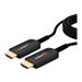 LINDY 10m Fibre Optic Hybrid Cable