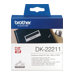 BROTHER DK-22211 Ruban continu film Noir