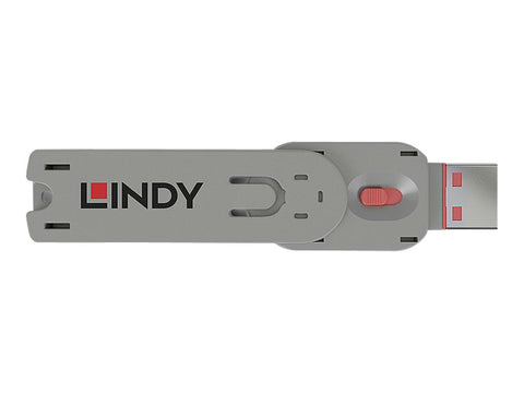 LINDY Clé pour bloqueur de port USB type A rose