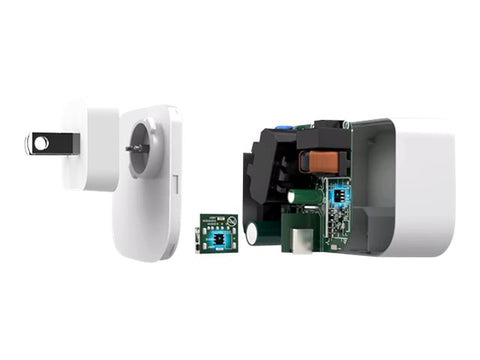 INNERGIE 45H Adaptateur secteur compact 45W - USB-C - 2 Ports Embouts de voyage UE.UK et US inclus