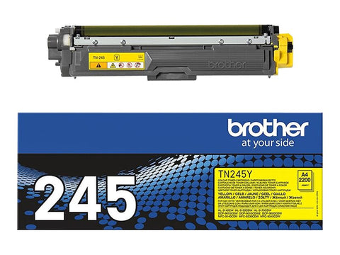 BROTHER TN245Y HL-3140CW/3150CDW/3170CDW toner jaune haute capacité 2.200 pages pack de 1