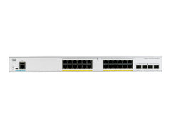 CISCO Catalyst 1000 24-Port Gigabit PoE+ PoE Budget 195W 4 x 1G SFP Uplinks LAN Base