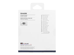 TNB SHARK - Wired optical mouse - white