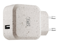 TNB USB Eco-friendly Wall Charger 2.4A Sand