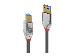 LINDY 3m USB 3.0 Type A/B Cable Cromo Line 5Gbit/s