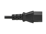 EATON TRIPPLITE PDU Power Cord C13 to Schuko CEE 7/7 - 10A 250V H05VV-F 1M 3.28 FT. Black