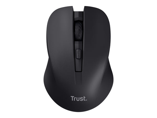 TRUST Souris sans fil silencieuse MYDO SILENT Noire - ECO