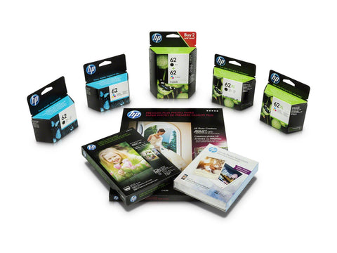 HP 62 original Ink cartridge C2P06AE UUS tri-colour standard capacity 1-pack