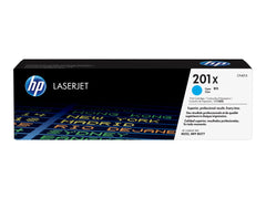 HP 201X original Toner cartridge CF401X cyan 2.300 pages high capacity