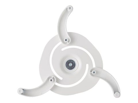 NEOMOUNTS BEAMER-C80WHITE Support de plafond pour vidéoprojecteur - h 13-20 cm - orientable