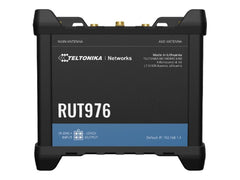 TELTONIKA NETWORKS RUT976 DUAL SIM Redcap 5G/4G/LTE RS232 RS485 I/O WiFi GNSS Router