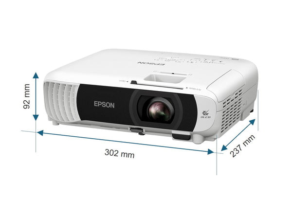 EPSON EB-W55 Projecteur 3LCD- WXGA- 4000 lumens- 16.000: 1 - 1.30 - 1.56:1 - HDMI (2x). USB 2 A et B-  Wi-Fi 6E- Garantie 2 ans